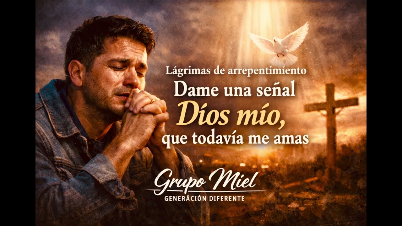 Lágrimas de arrepentimiento,Dios dame una señal que todavía me amas, miel, generación diferente ￼