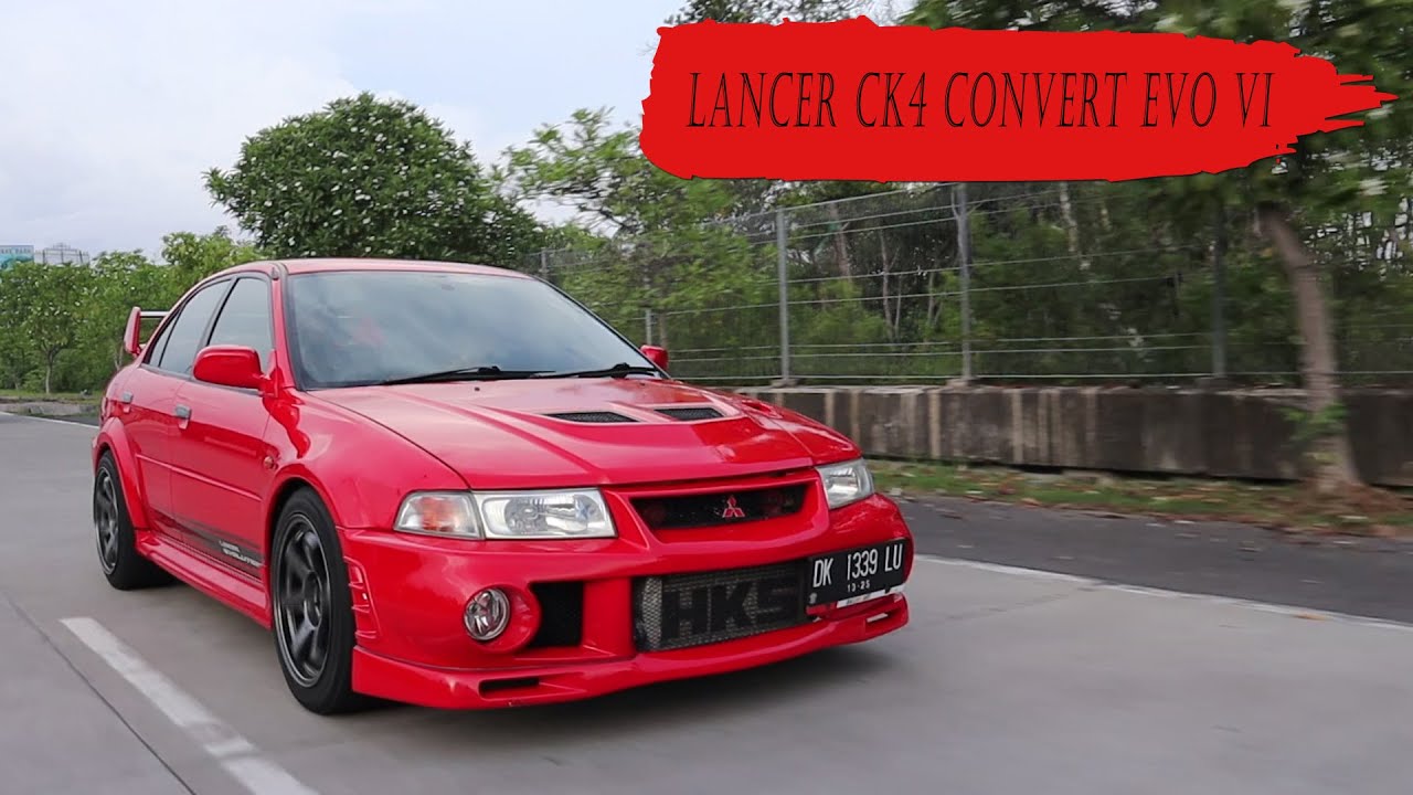 SATU PABRIKAN NAMUN BEDA KASTA | LANCER CK4 CONVERT EVO VI (INDONESIA)