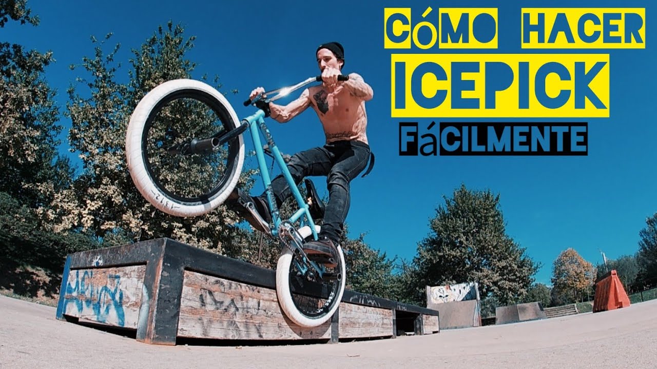 CÓMO HACER ICEPICK BMX 🧊 TUTORIAL ESPAÑOL FÁCIL POR PASOS | #grind #bmx #tutorial #español