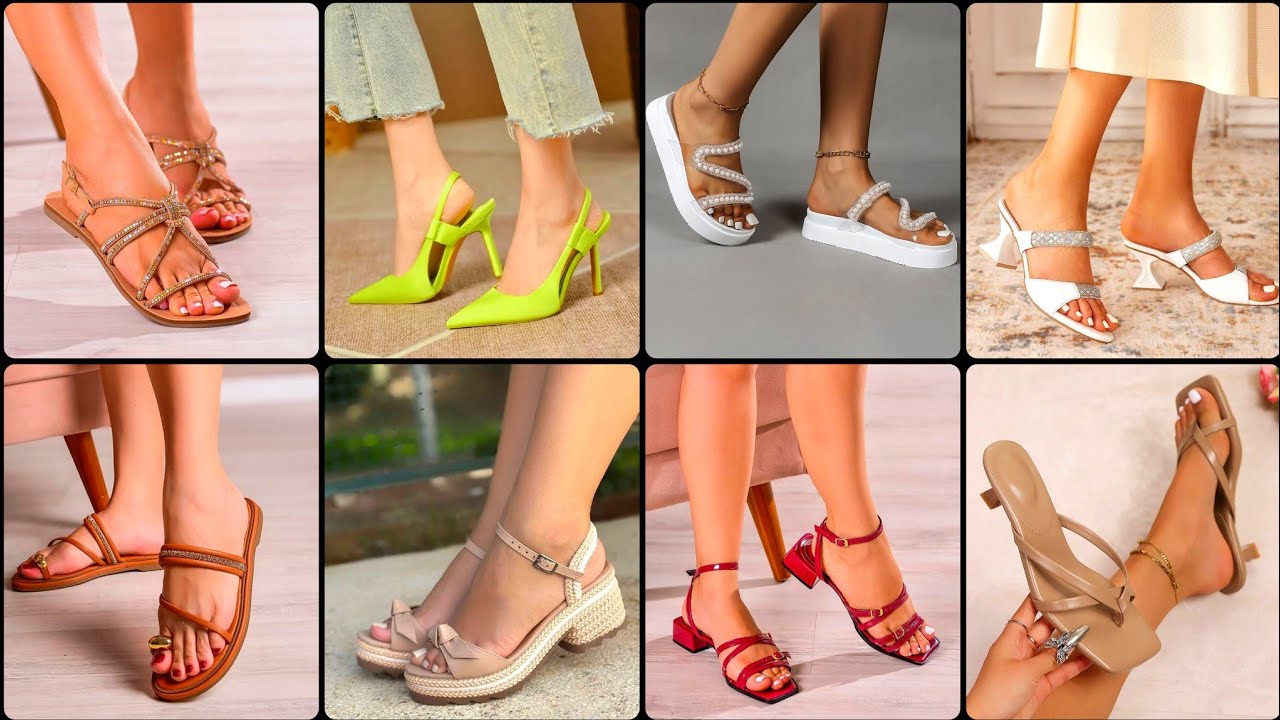 SOFT ELEGANT 2025 MOST COMFORTABLE SHOES SLIPPERS WEDGES FLAT  LATEST OFFICE STYLE SHOES