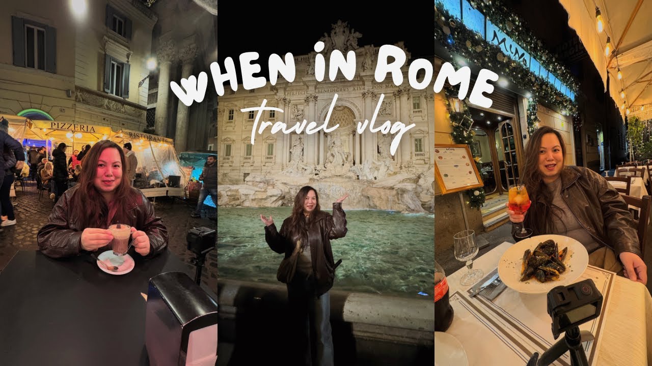 Rome Day 1: Pasta, Pizza & Trevi Fountain | travel