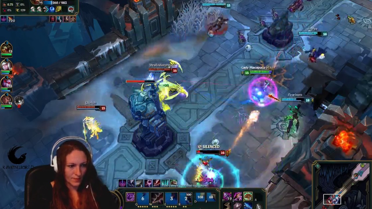 League of Legends - Playing ARAMs with a runny nose