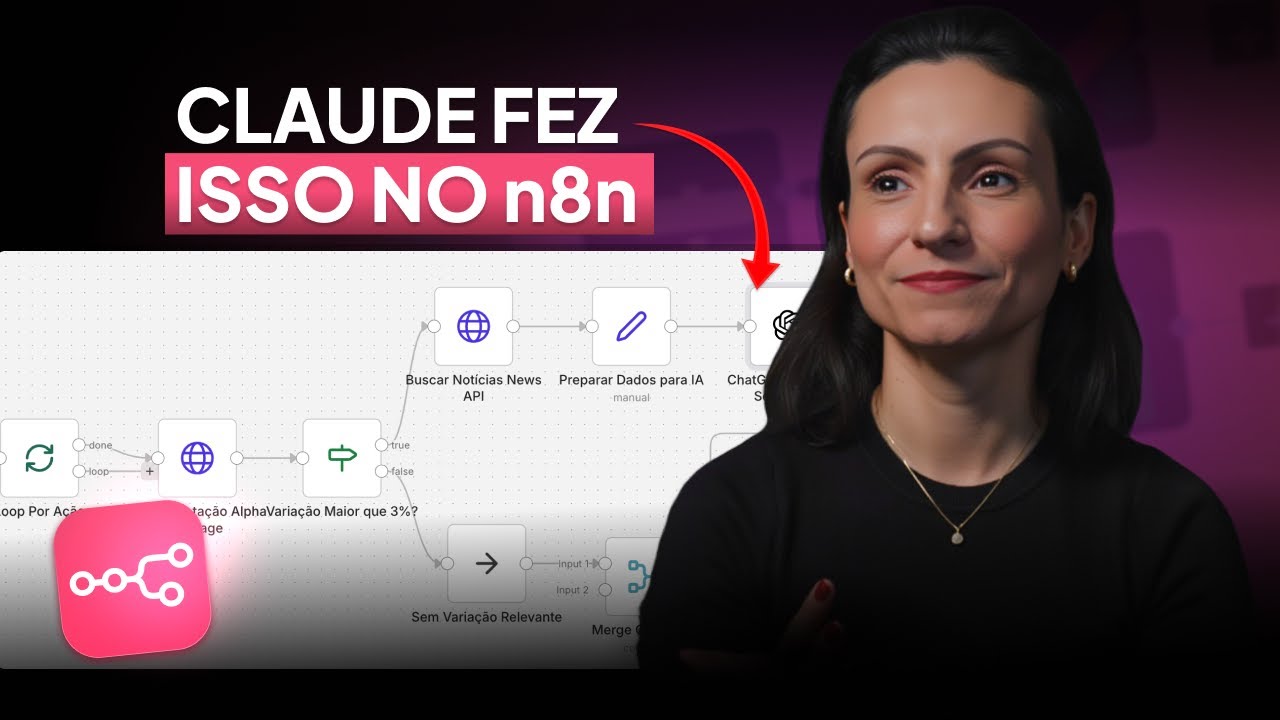 Criando Automa&ccedil;&otilde;es do n8n com o Claude (F&Aacute;CIL)