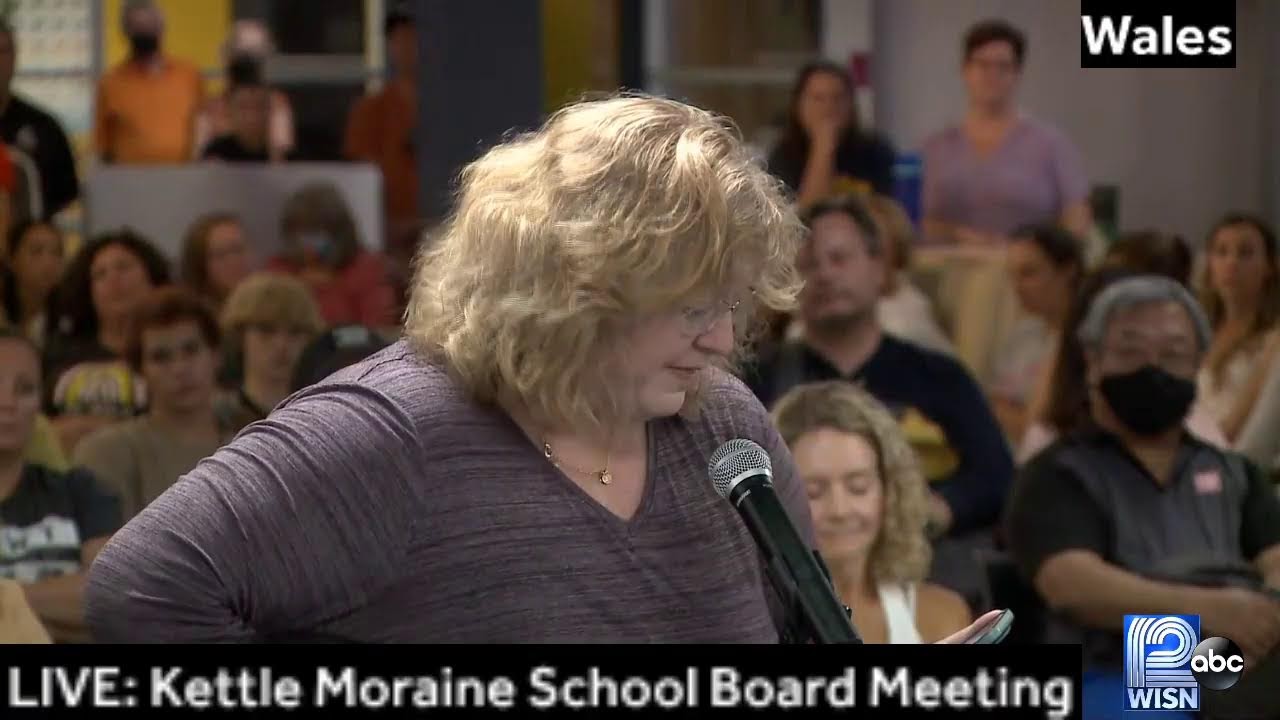 LIVE:  The Kettle Moraine School Board is to discuss policies regarding flags, pronouns