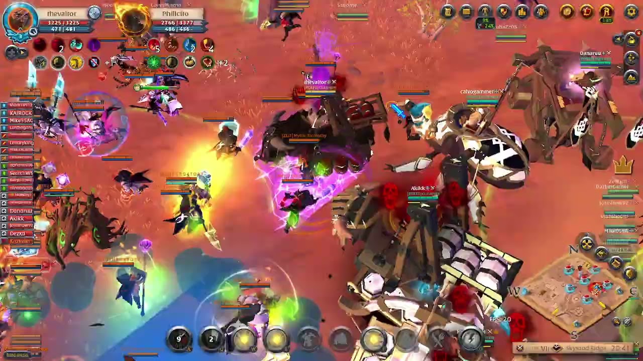 Albion online ZVZ  (Outlimits vs P U R G 4 T O R Y vs Curriculum Vitae) POV Behemoth