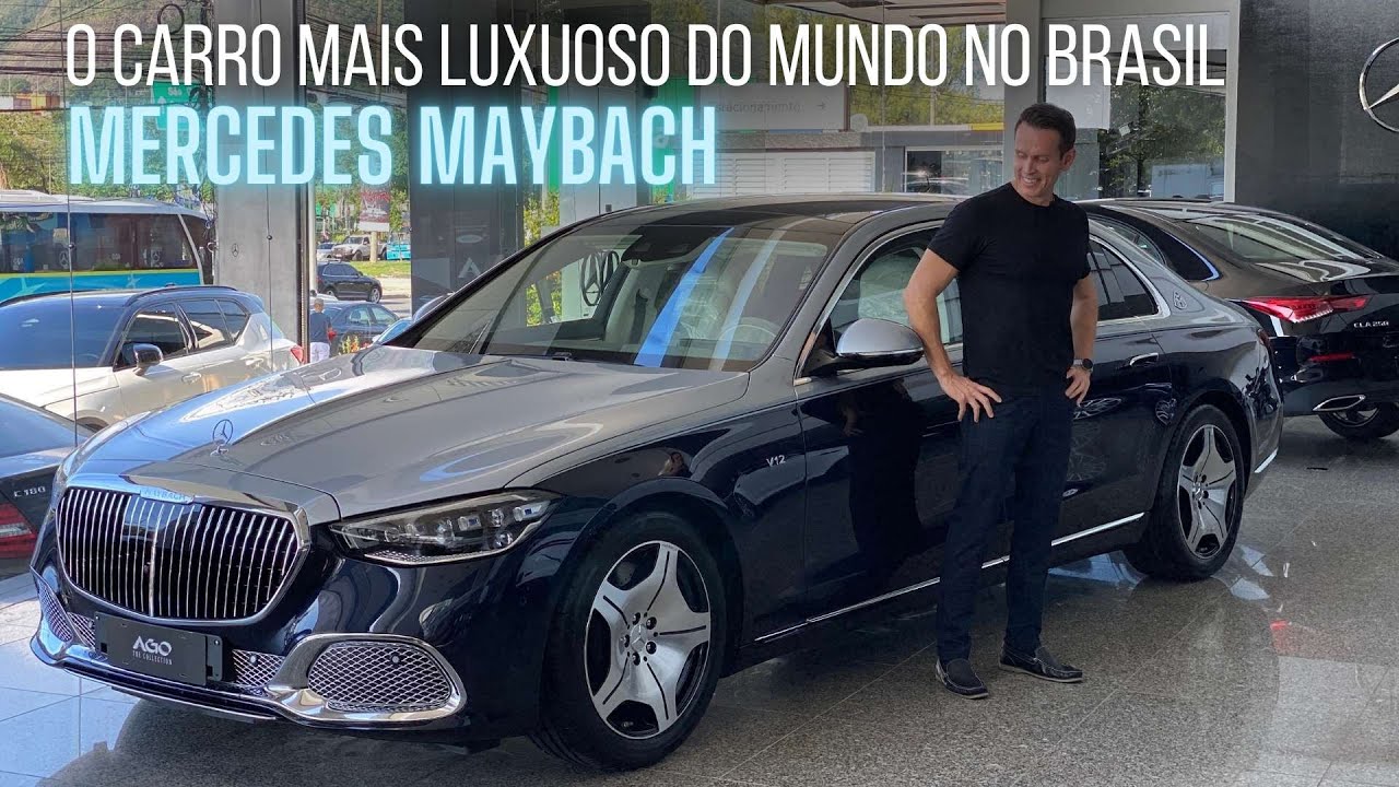 Mercedes Maybach S680 V12: A Mercedes que supera Rolls Royce e Bentley.