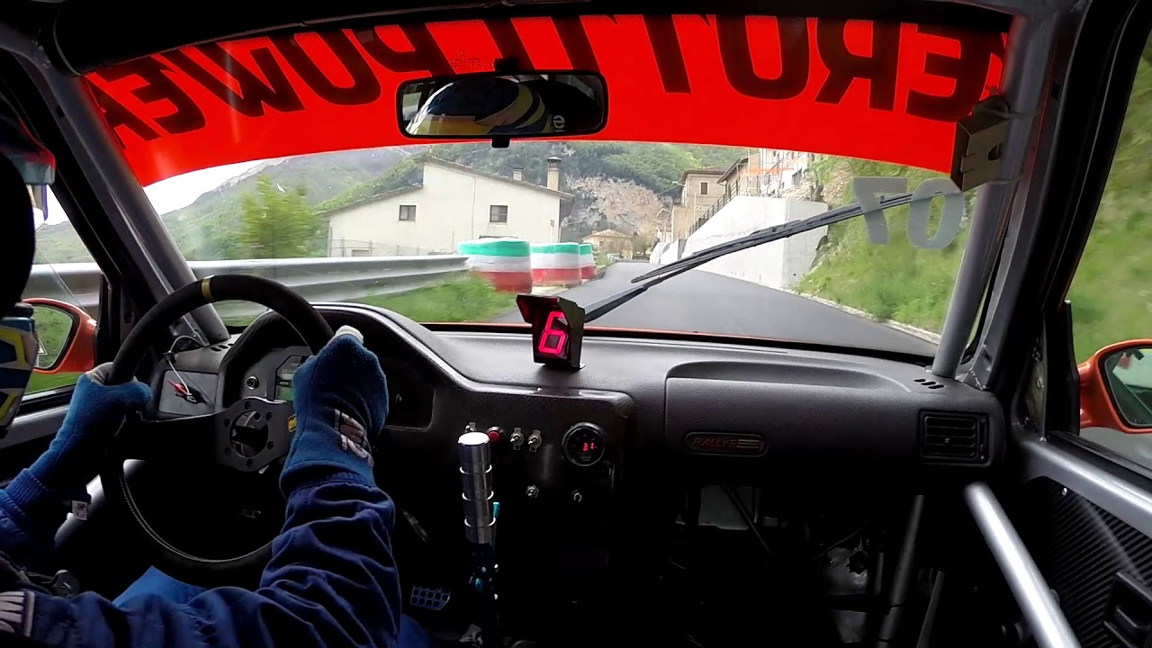 samuele martinelli peugeot 106 rallye sarnano sassotetto 2019 on board gara movie