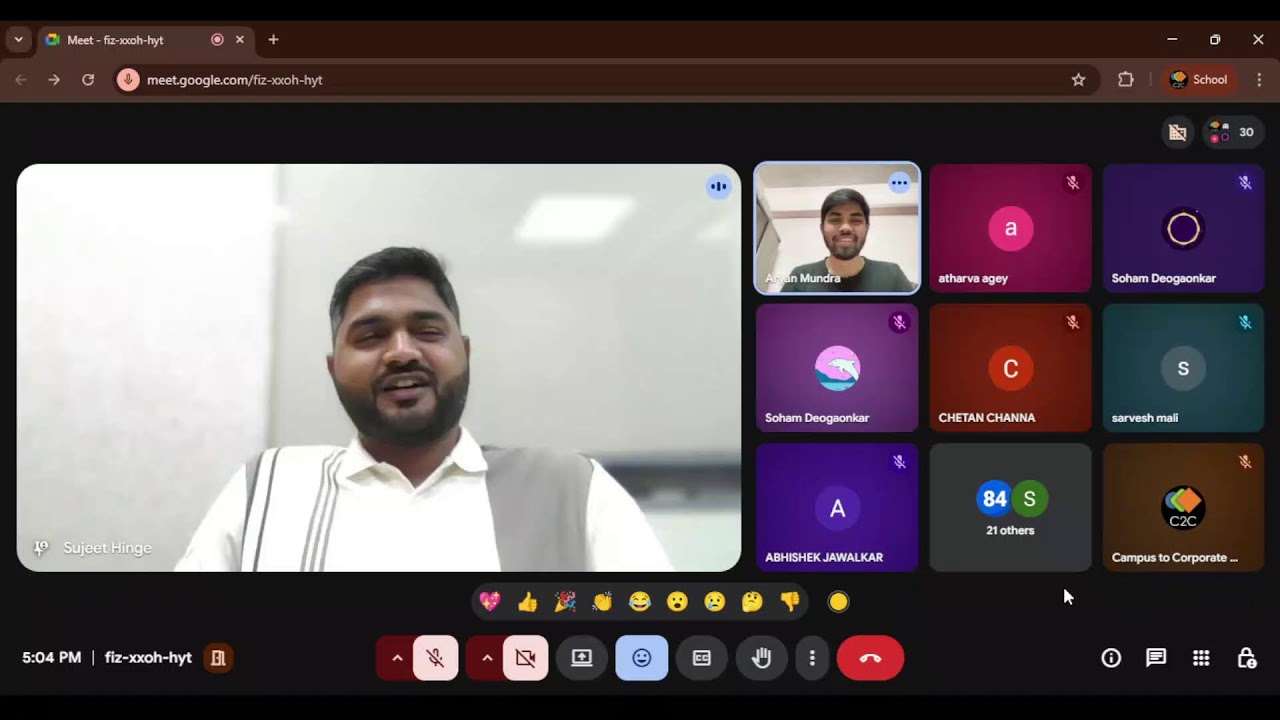 Campus to Tech Internships | Industry Insights ft. Sujeet Hinge (Leading Financial Firm) | C2C VIT