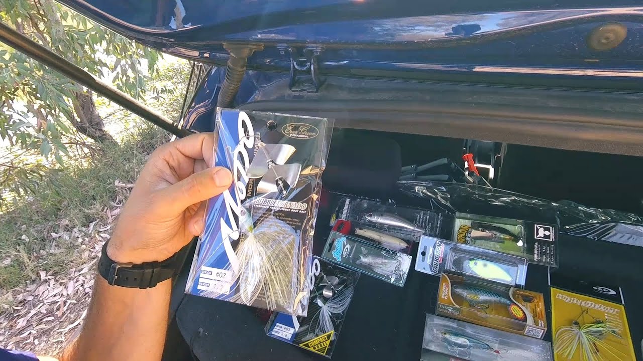 Pesca ao achigã com Buzzbait e com whopper plopper