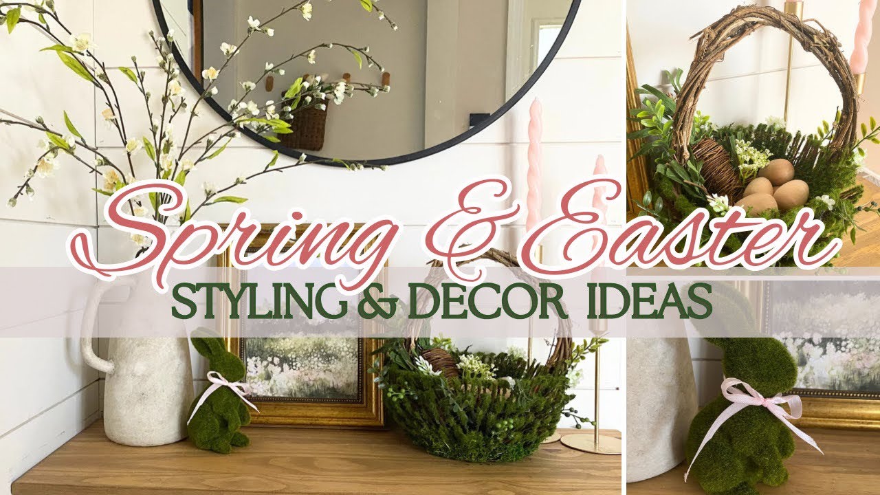 Spring & Easter Decor Ideas | Spring  Decorating Ideas| Spring Decoration Ideas