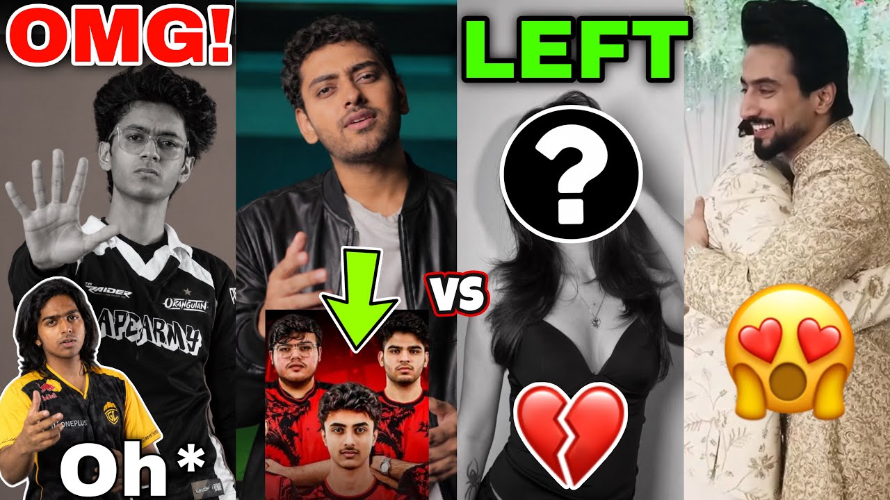 LEFT after Bmsd..😱INDIA vs Pakistan..🚨TEAM DISBAND🥵,Godlike,Apex, Jonathan,S8UL