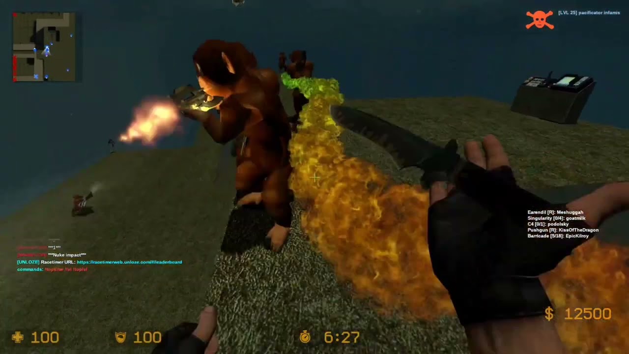 Counter Strike Source: Zombie Escape Mod - Ze_Mountain_Escape_v5_zy [UNLOZE]