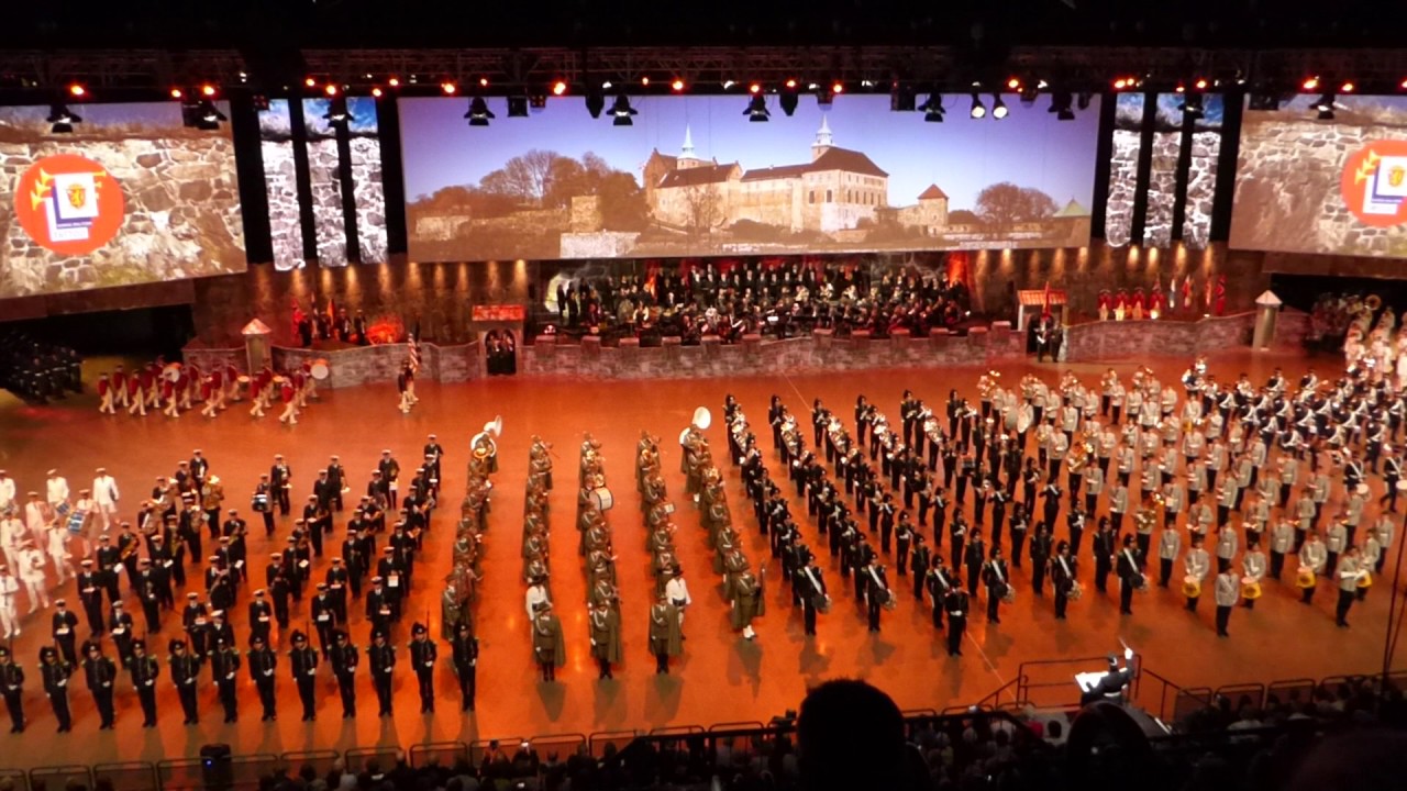 Hans Majestet Kongens Gardes 3. Gardekompani  - Norsk Militær Tattoo - Oslo Spektrum - 29-05-2016