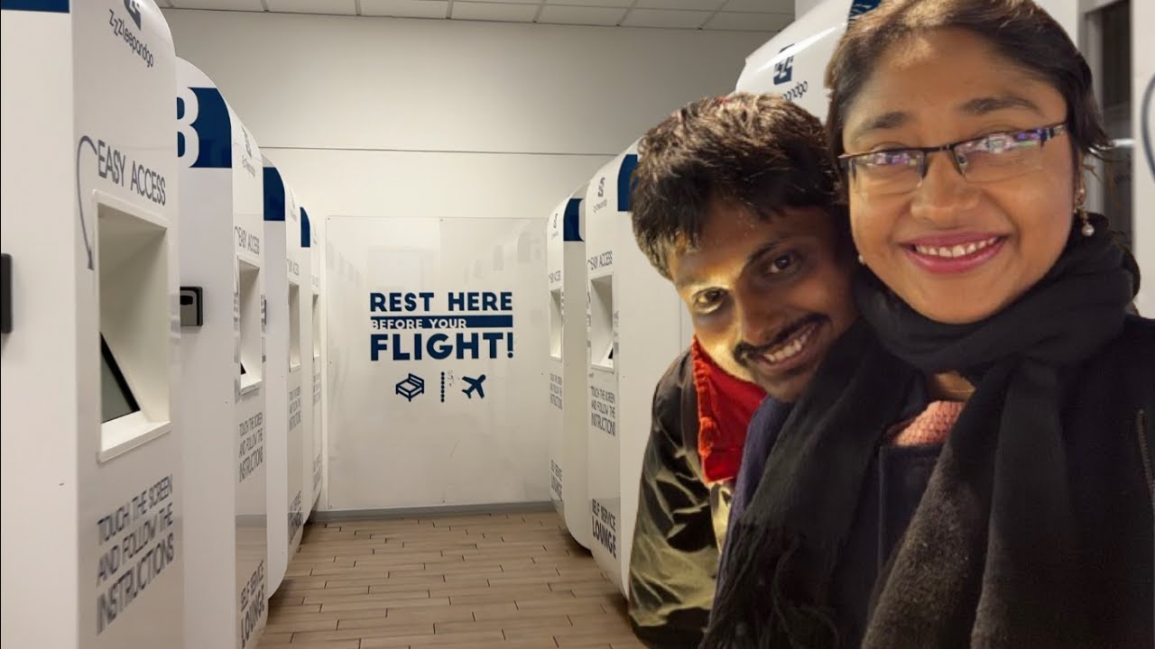 Sleeping at ZZZleepandgo pods in Milan Airport Overnight