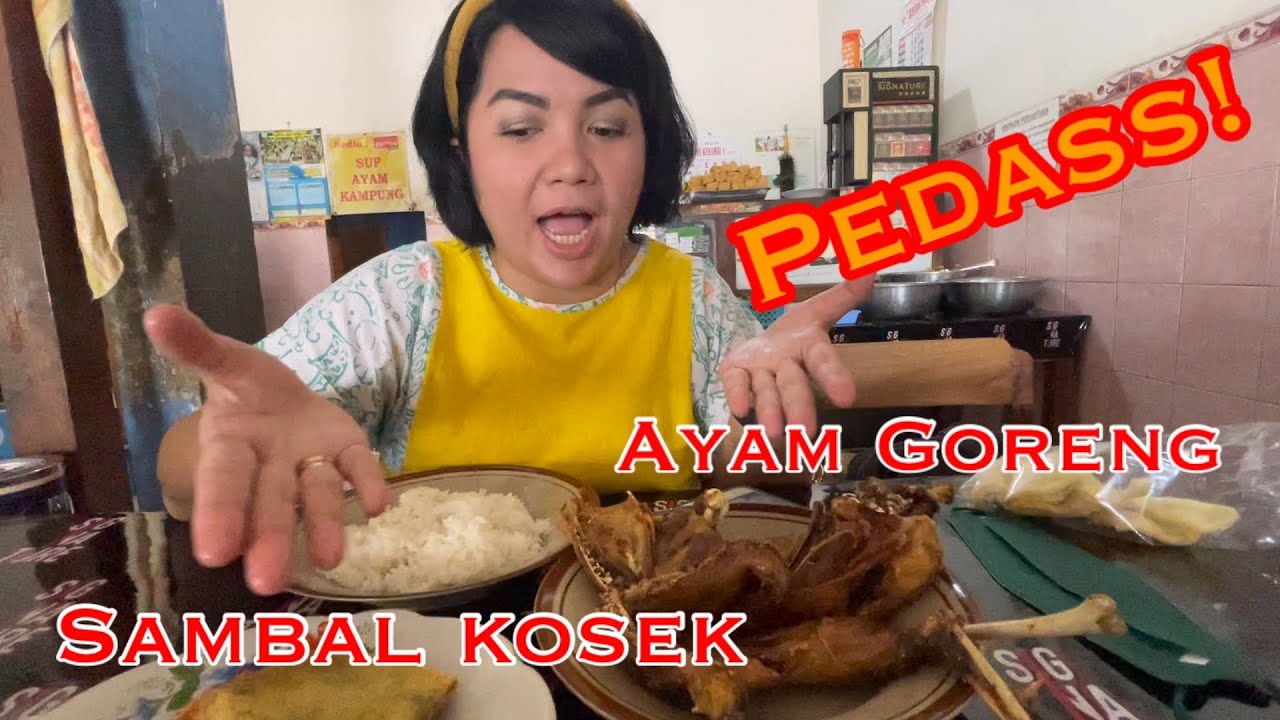 Diajak Suami Makan Ayam Bu Toha. Sambel Koseknya Wow Banget!!