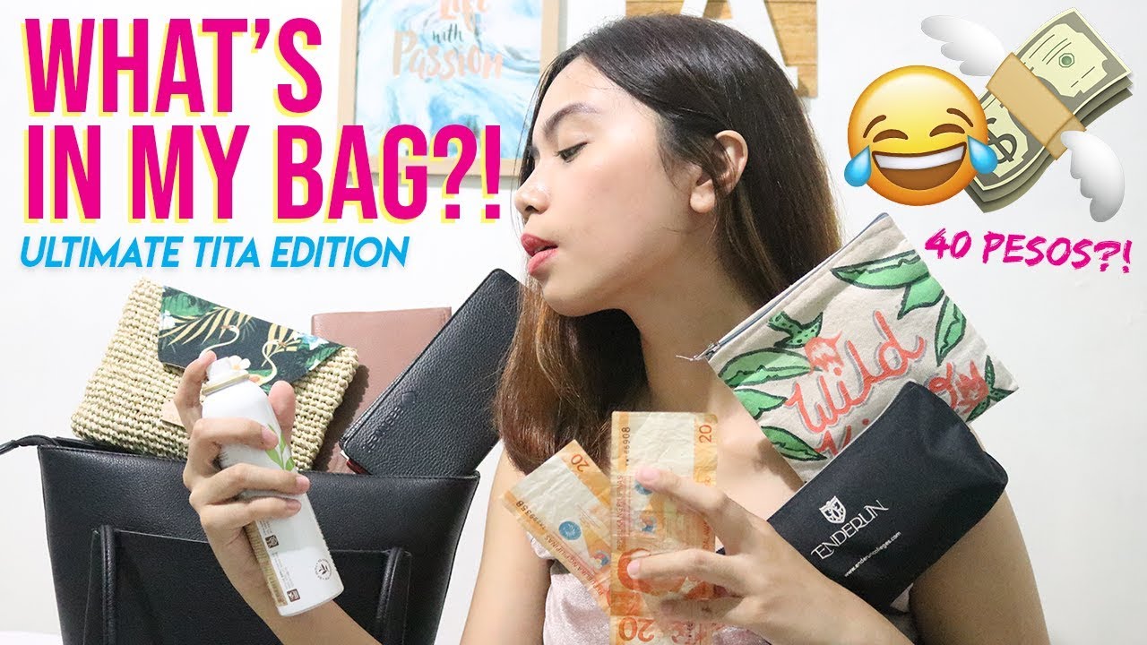 What's In My Bag 2018 (Philippines) | Arnie Villanueva