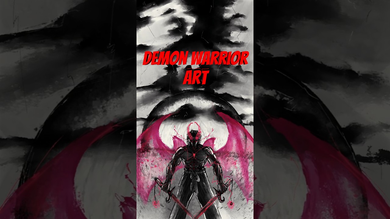 Demon Hunter Drawing Art 