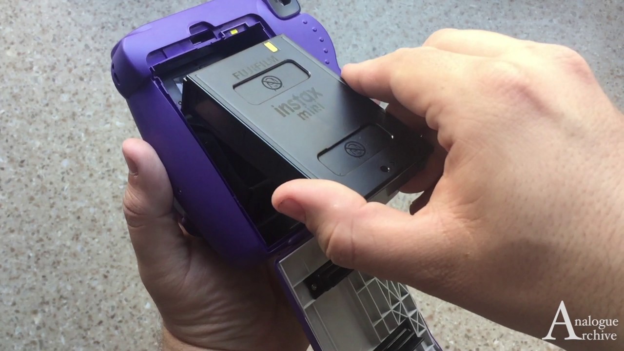 How to Load: Instax Mini 8.