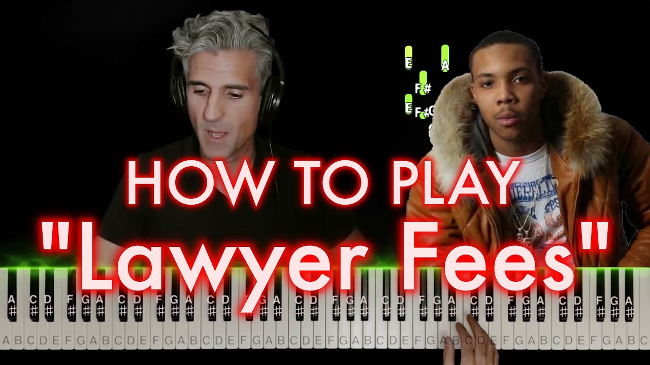 G Herbo ft. Polo G - Lawyer Fees PIANO TUTORIAL | Sheet Music | Chords | Now I'm the one who pay