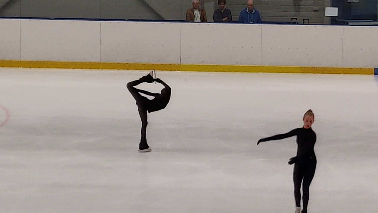 alena kostornaya short program (practise ostrava jgp)