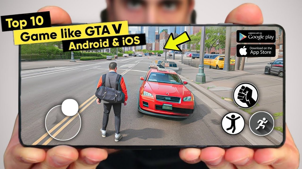 Top 10 New Open World Games Like GTA 5 & GTA 6 on iOS/Android 2024! High Graphics Role Playing Games