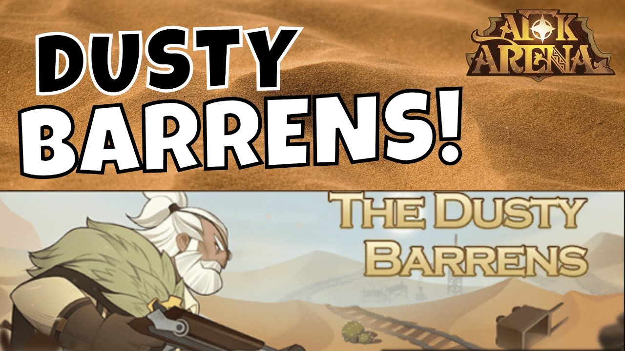 THE DUSTY BARRENS - FAST GUIDE - WANDERING BALLOON! [AFK ARENA GUIDE]