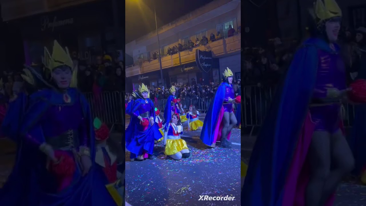 Spettacolo Rione Baracca Corso Umberto, Carnevale 2023, Dimmi Come Appaio