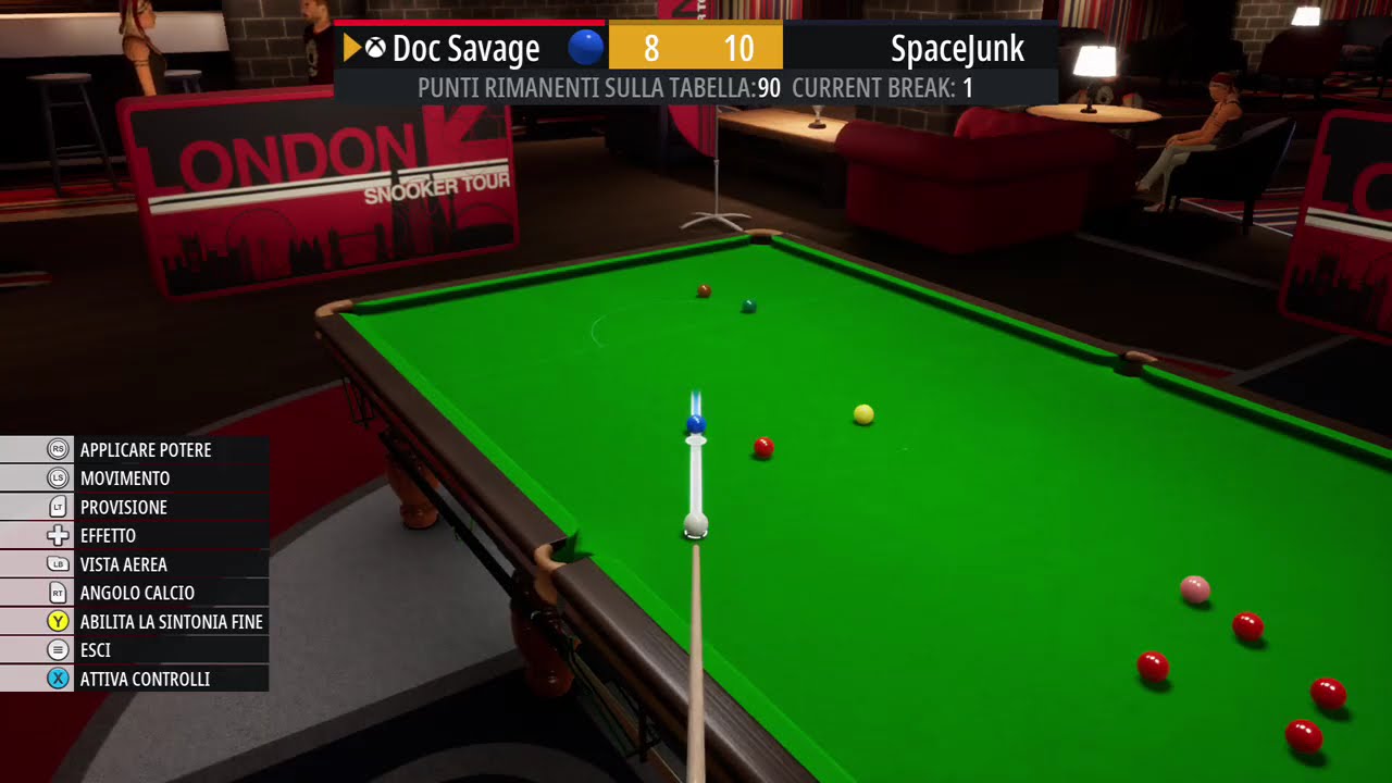 Snooker Blitz Online: Doc vs SpaceJunk ● Sub. ITA / XBox One S
