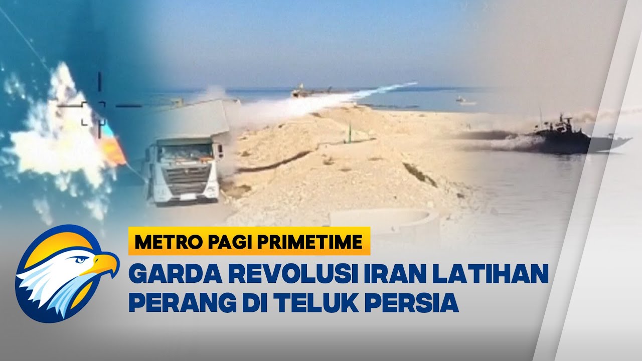 Iran Pamer Kekuatan di Teluk Persia, Luncurkan Rudal & Pesawat Nirawak