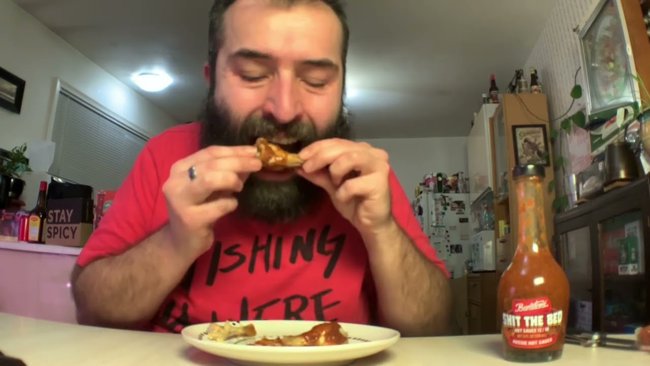 I try/review Shit The Bed hot sauce!