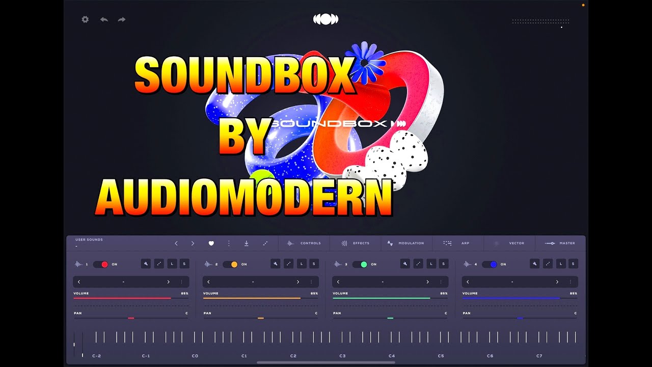 SOUNDBOX by Audiomodern - OUT NOW - Demo for the iPad - Understanding FREE & Paid Versions