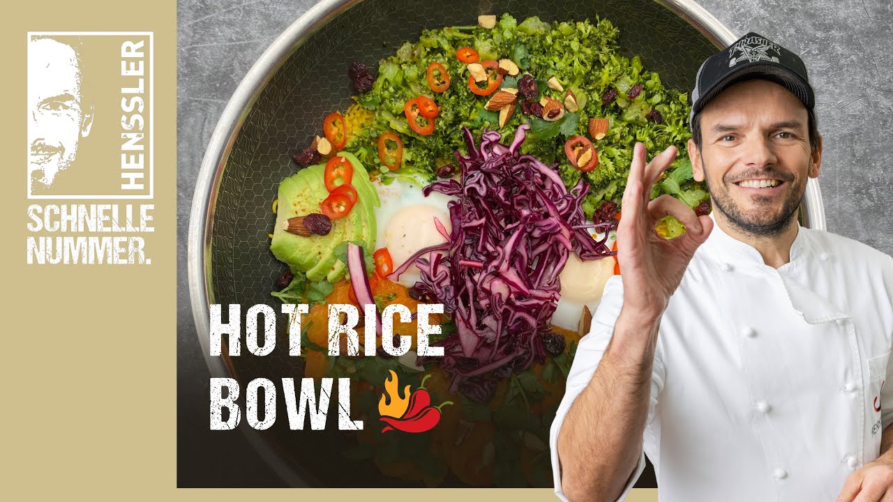 Schnelles Hot Rice Bowl mit Curry Rezept von Steffen Henssler