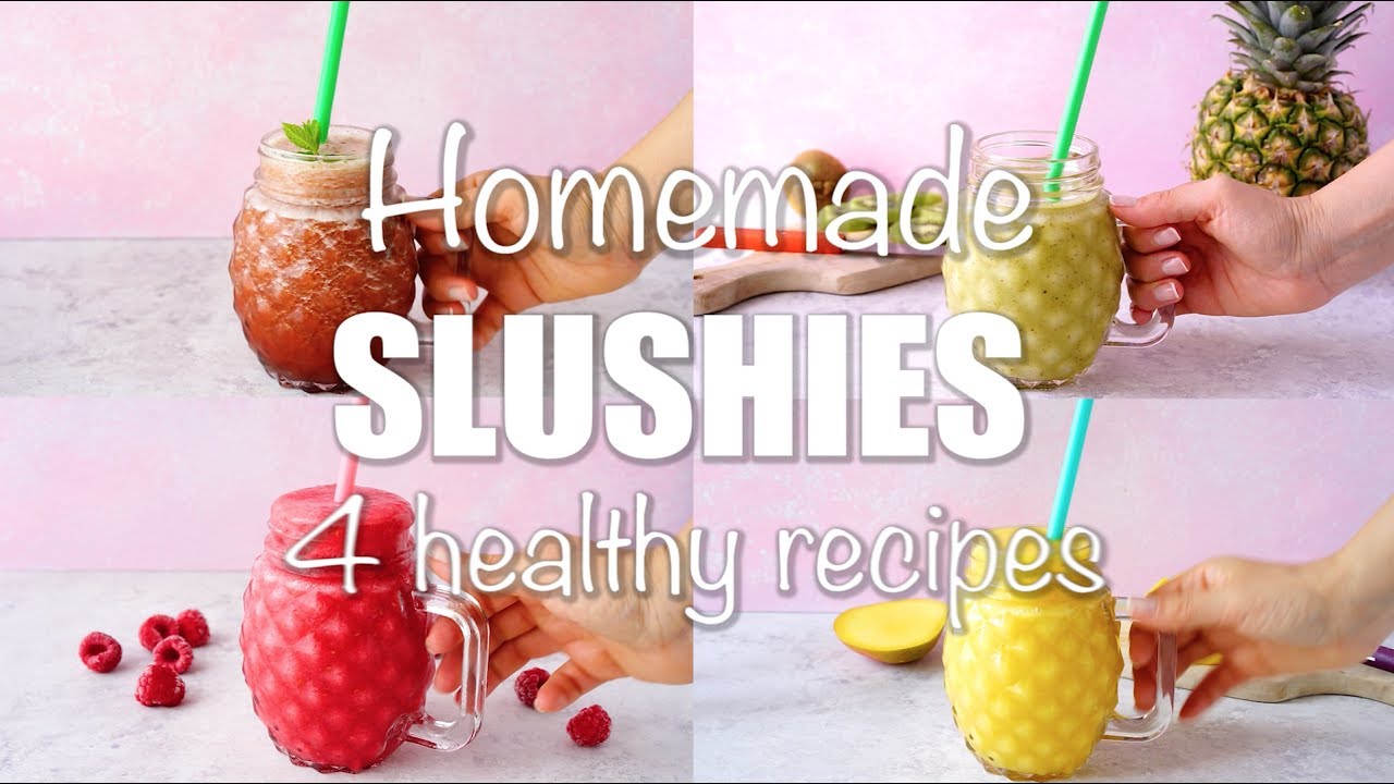 Homemade Fresh Fruit Summer Slushies!