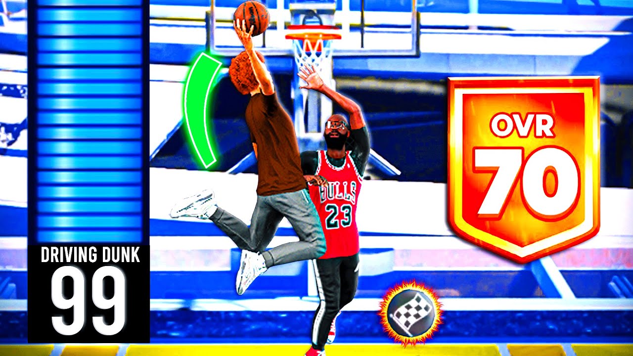 This 99 DUNK 70 OVERALL SLASHER Build Is BROKEN on NBA 2K24