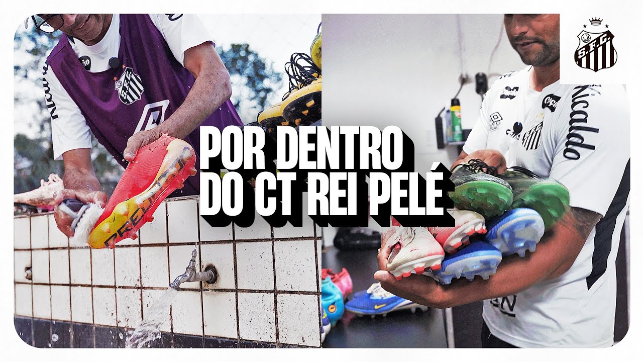 UM DIA COMO ROUPEIRO DO SANTOS FC | POR DENTRO DO CT REI PELÉ | EP1