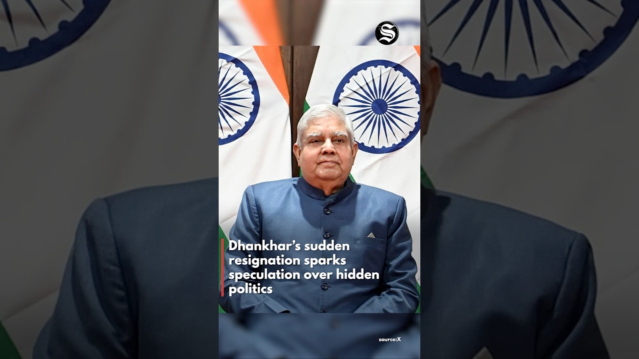 Dhankhar&rsquo;s Exit Triggers Political Storm, Opposition Senses &lsquo;Hidden Agenda&rsquo; #shorts