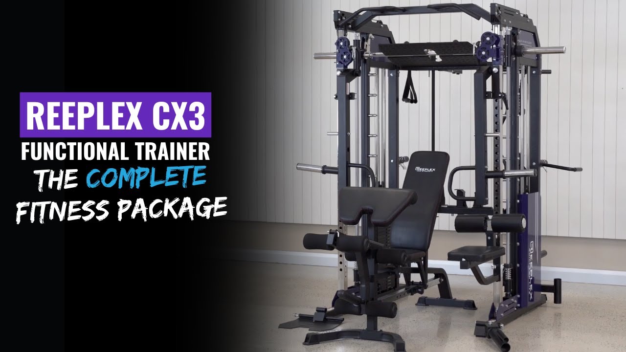 Reeplex CX3 Functional Trainer - The Complete Fitness Package | Dynamo Fitness Equipment