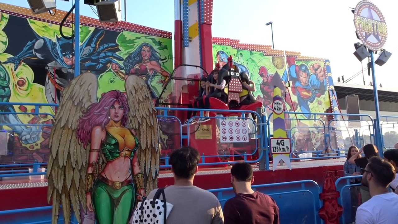 Fr&uuml;hlingskirmes am Tonhallenufer D&uuml;sseldorf 2018 @ Fighter &ndash; Bruch
