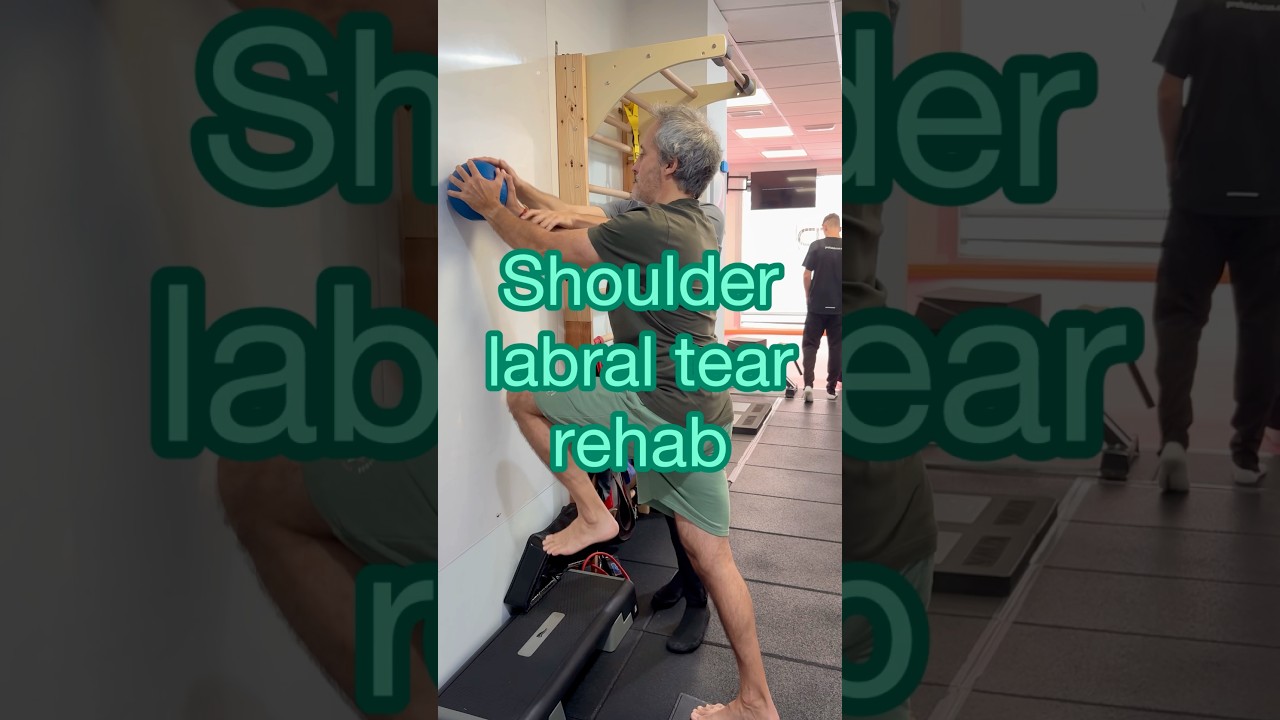 Shoulder labral tear rehab