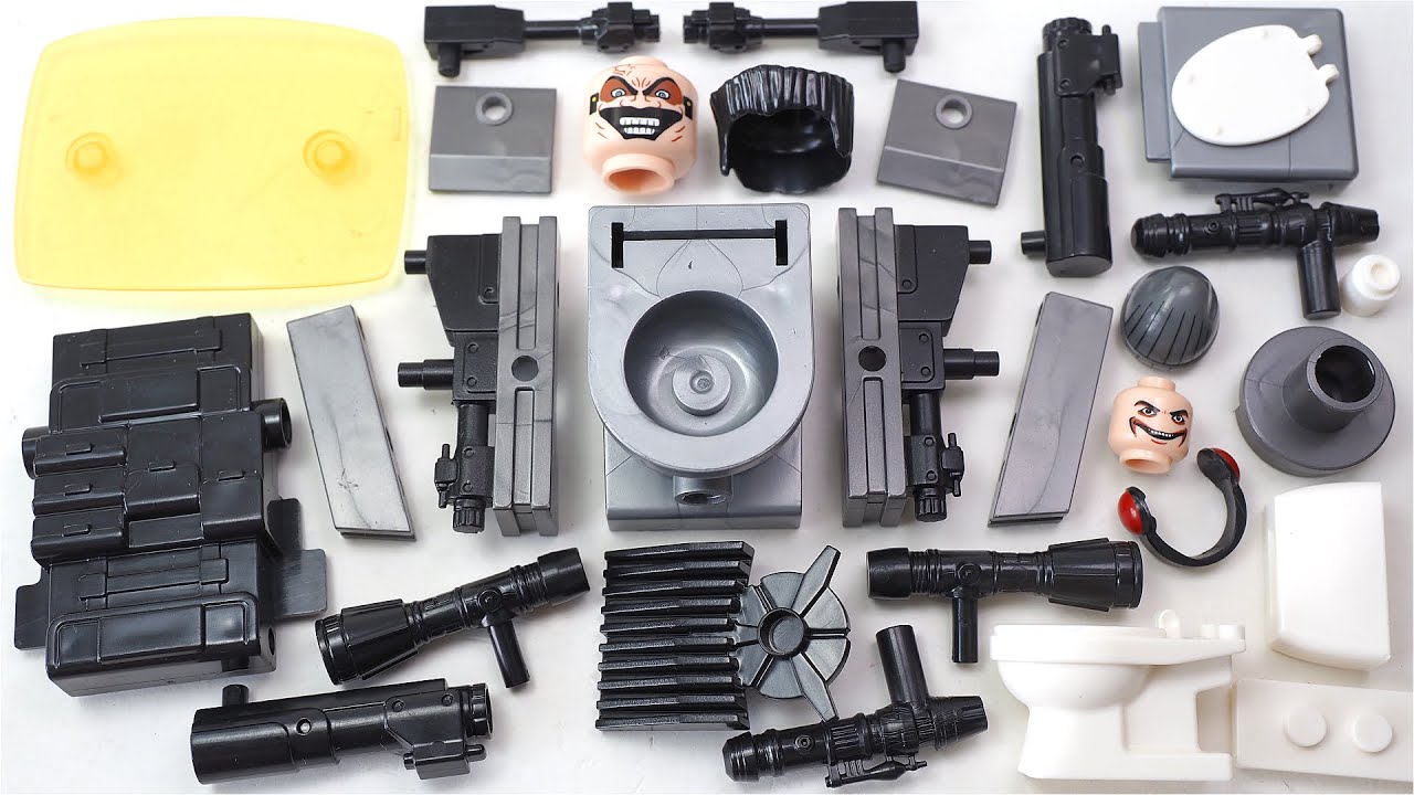 LEGO Skibidi Toilet | Upgraded G-Man 4.0 | G-Toilet | Juggernaut Astro Unofficial Lego Big Figure