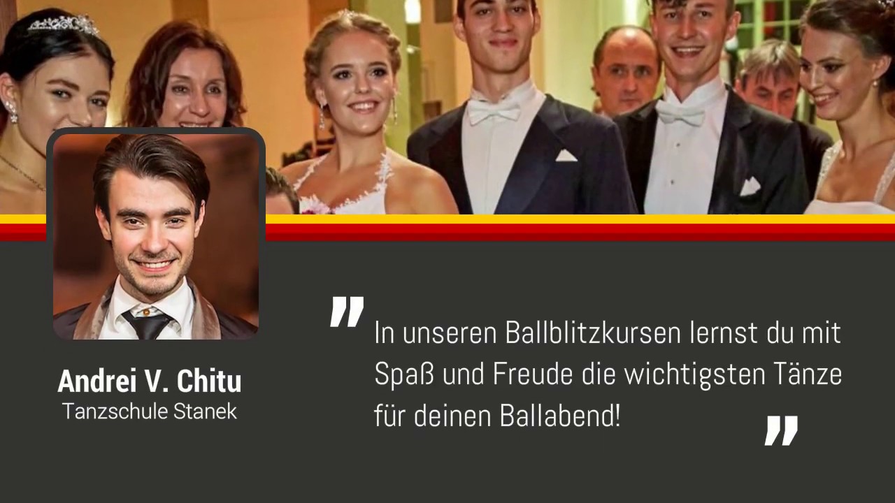 Ballblitzkurs in der Tanzschule Stanek - Dezember 2018 & J&auml;nner 2019