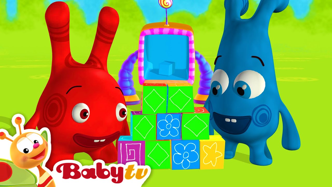 Popiz leert delen 🤝 | Een Speeltoren Bouwen @BabyTVNL