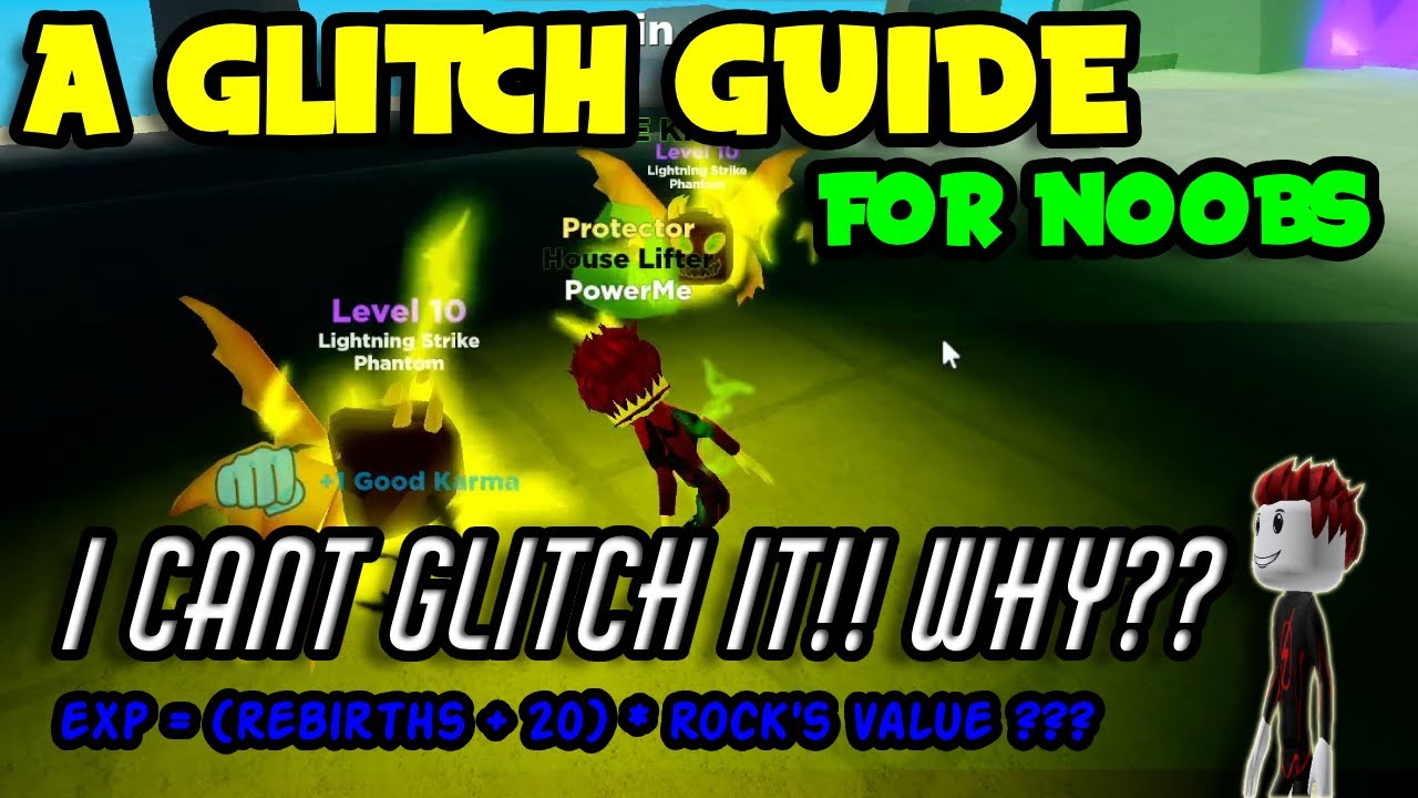 From Noob To Pro: A Guide for Noobs to Make A Glitch!  | Roblox Muscle Legends
