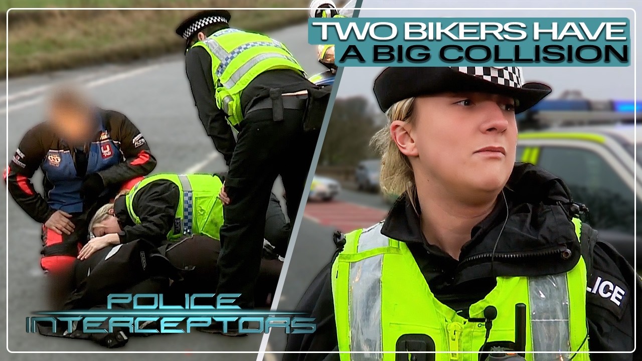 Two Bikers Need Medical Help After Collision! | Police Interceptors FULL EPISODE