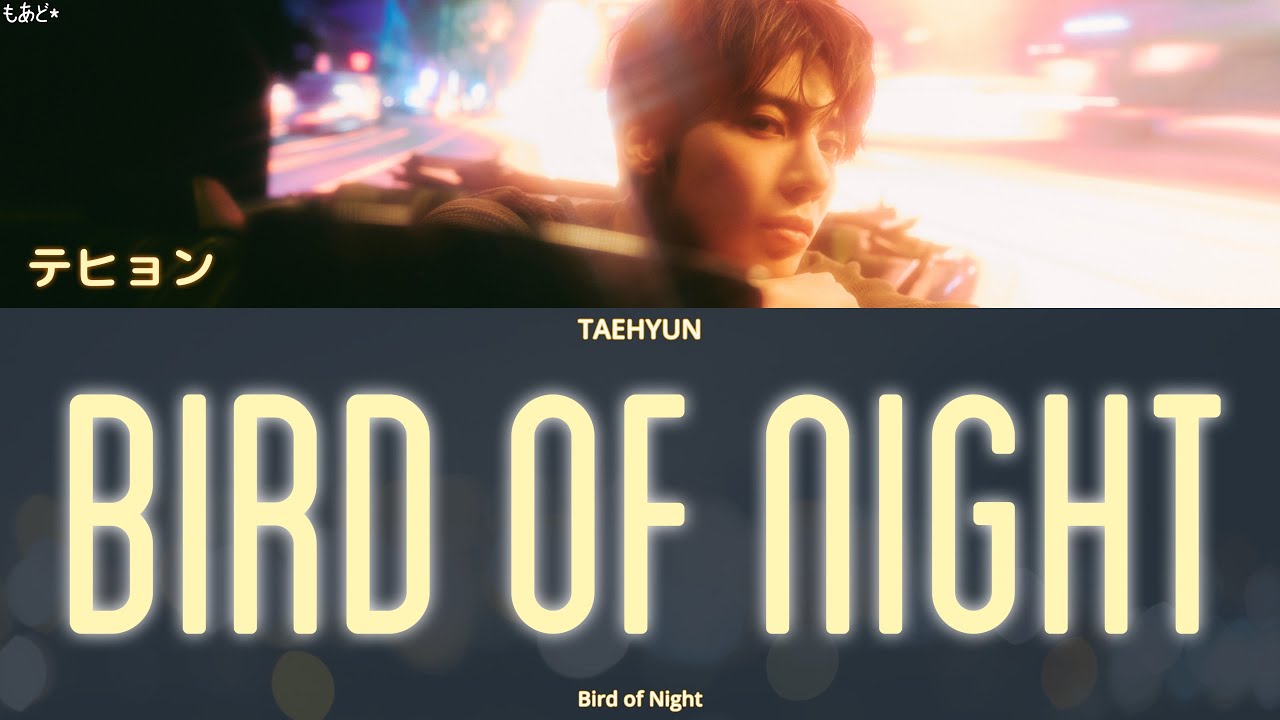 Bird of Night - TAEHYUN (TOMORROW X TOGETHER) 歌詞 / カナルビ / 和訳