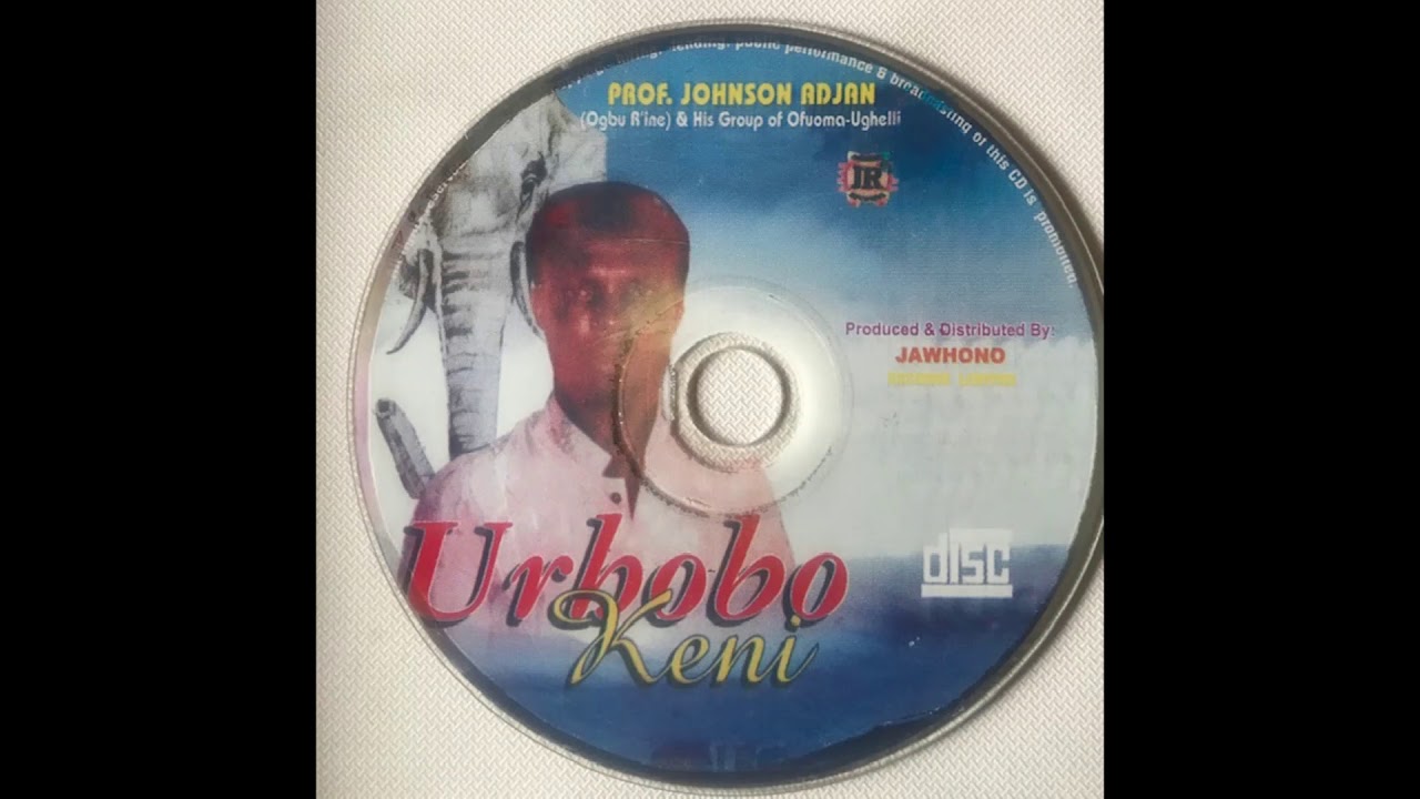 Prof Johnson Adjan Urhobo Keni