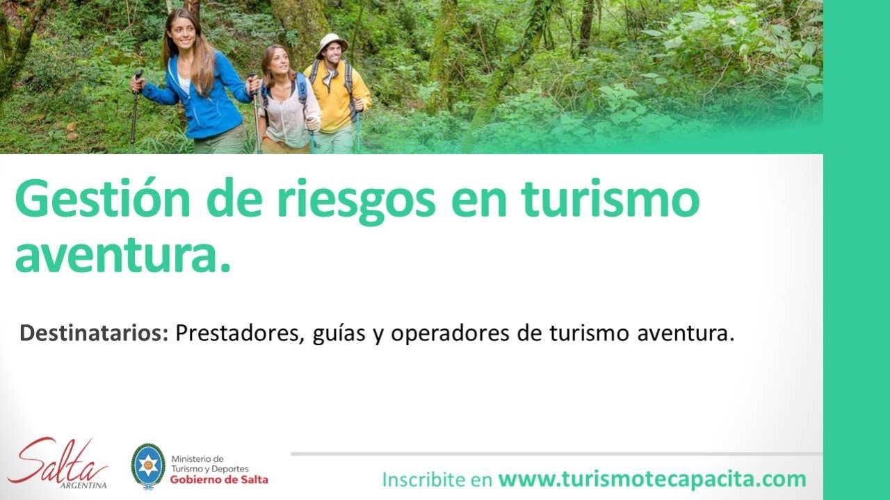 Gestión de riesgos en turismo aventura