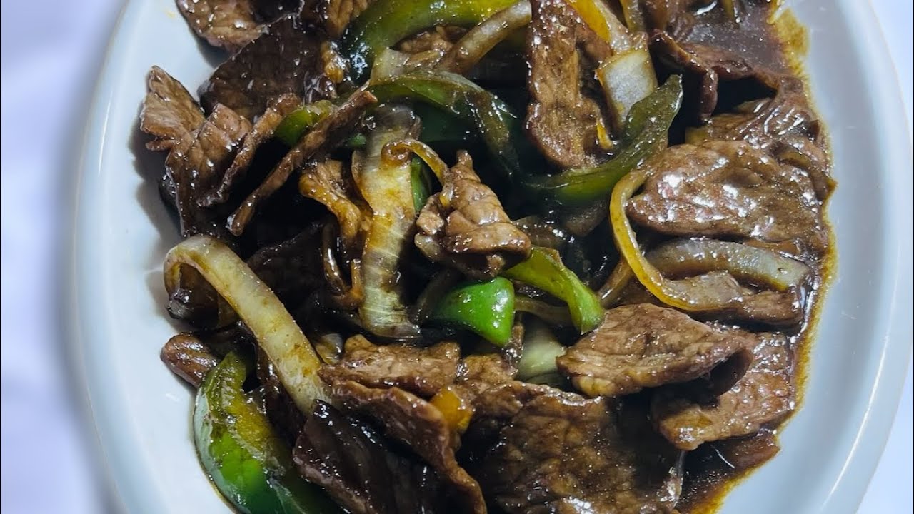 Chinese Pepper Steak with Onions