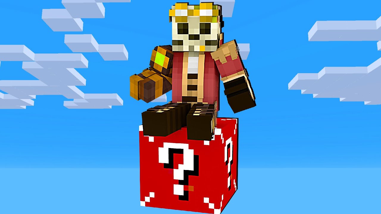 SURVIVAL LUCKY BLOCK - TEGO WŁAŚNIE POTRZEBOWAŁEM! MEGA FART