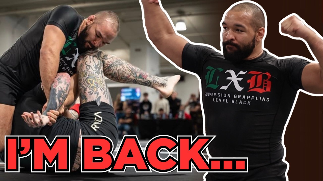 Схватка на ADCC Open против обладателя огромного черного пояса по бразильскому джиу-джитсу (разбо...